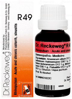 Dr Reckeweg R49 Sinus Drop 22 ML