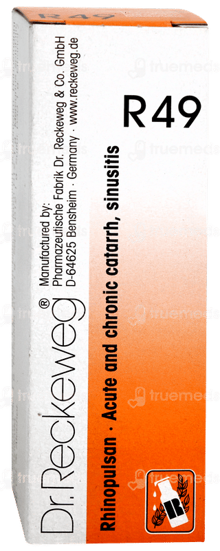 Dr Reckeweg R49 Sinus Drop 22 ML