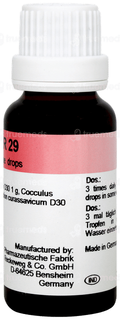 Dr Reckeweg R29 Drops 22ml