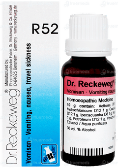 Dr Reckeweg R52 Travel Sickness Drop 22 ML