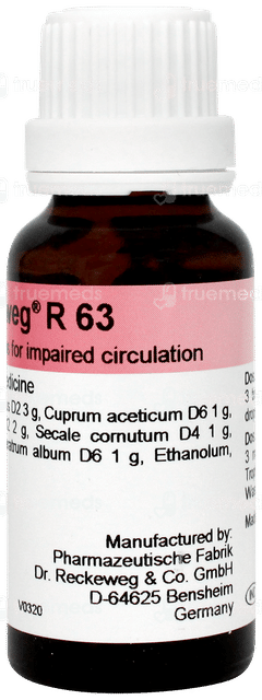 Dr Reckeweg R63 Drops 22ml