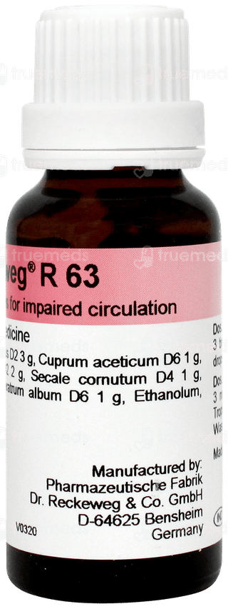 Dr Reckeweg R63 Drops 22ml