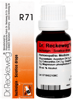 Dr Reckeweg R71 Sciatica Drops 22ml