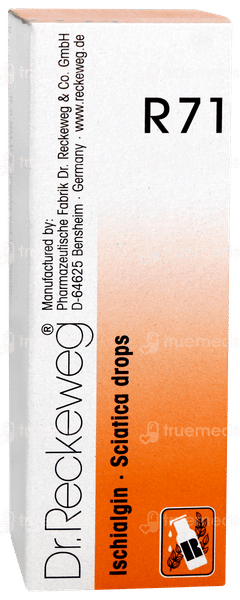 Dr Reckeweg R71 Sciatica Drops 22ml