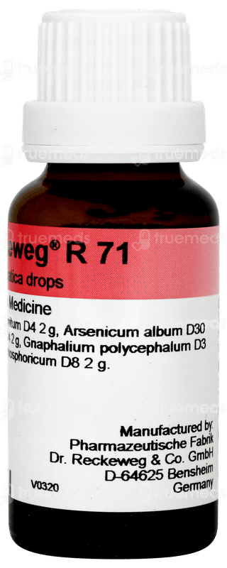 Dr Reckeweg R71 Sciatica Drops 22ml