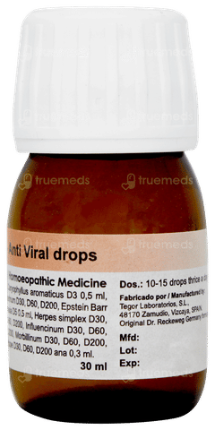 Dr Reckeweg R88 Anti Viral Drops 30ml