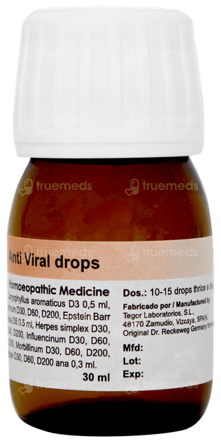 Dr Reckeweg R88 Anti Viral Drops 30ml