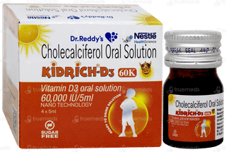 Kidrich D3 60000iu Solution 5ml