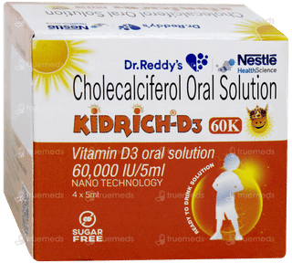 Kidrich D3 60000iu Solution 5ml