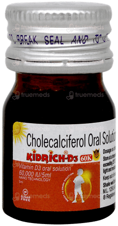 Kidrich D3 60000iu Solution 5ml
