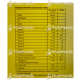 A To Z Ns Strawberry Oral Drops 15ml