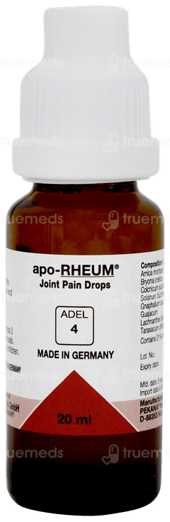 Adel 4 Apo Rheum Drops 20ml
