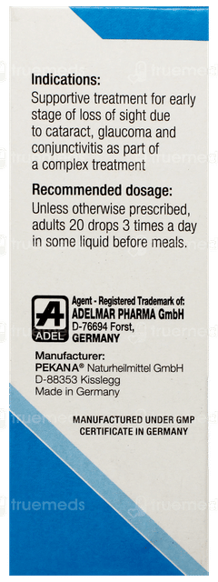 Adel 17 Glautaract Drops 20Ml