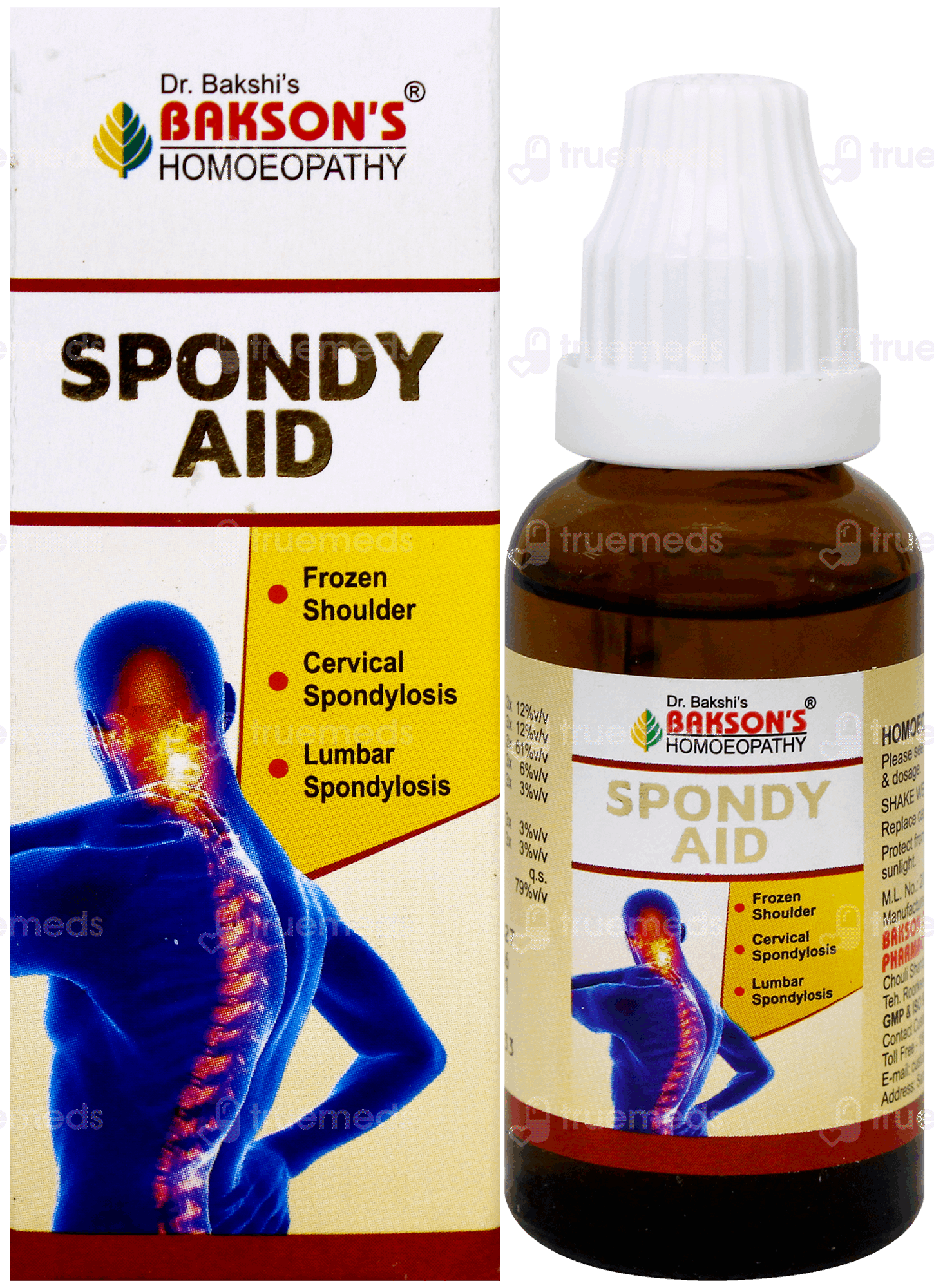 Baksons Spondy Aid Drops 30Ml