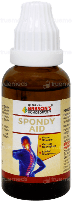 Baksons Spondy Aid Drops 30Ml