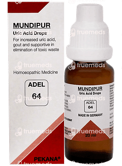 Adel 64 Mundipur Uric Acid Drops 20ml Adel 64 Mundipur Uric Acid Drops 20ml