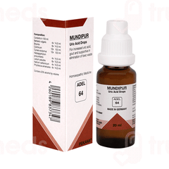 Adel 64 Mundipur Uric Acid Drops 20ml
