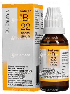 Bakson B22 Sinus Drop 30 ML