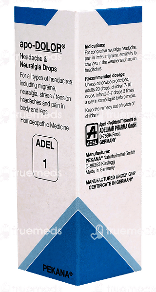 Adel 1 Apo-dolor Drop 20 ML