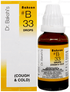 Bakson B33 Drops 30Ml