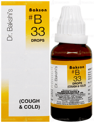Bakson B33 Drops 30Ml