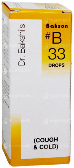 Bakson B33 Drops 30Ml