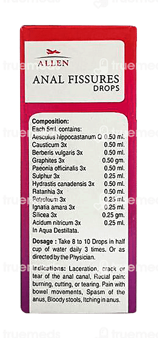 Allen A 69 Anal Fissures Drop 30 ML