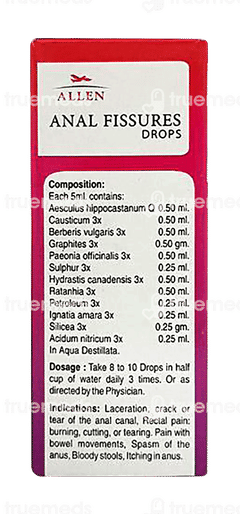 Allen A69 Anal Fissures Drops 30ml