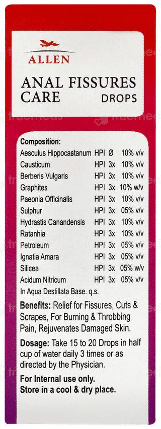 Allen A69 Anal Fissures Drops 30ml