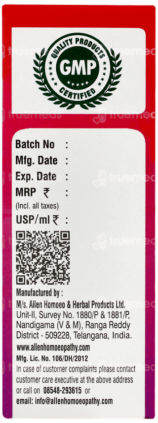 Allen A69 Anal Fissures Drops 30ml