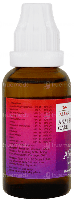 Allen A69 Anal Fissures Drops 30ml
