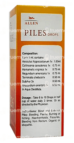 Allen A26 Piles Drops 30ml