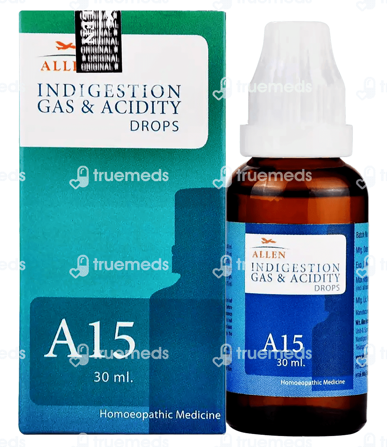 Allen A 15 Indigestion Gas And Acidity Drop 30 Ml - Uses, Side Effects ...