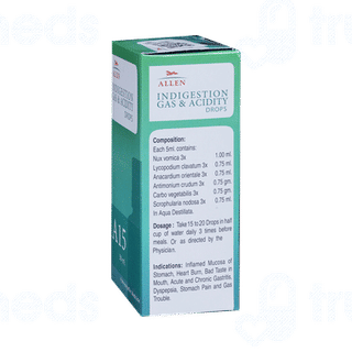 Allen A15 Indigestion Gas & Acidity Drops 30ml