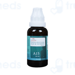 Allen A15 Indigestion Gas & Acidity Drops 30ml Allen A15 Indigestion Gas & Acidity Drops 30ml
