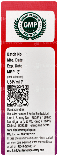 Allen A92 C K D (chronic Kidney Diseases) Drops 30ml