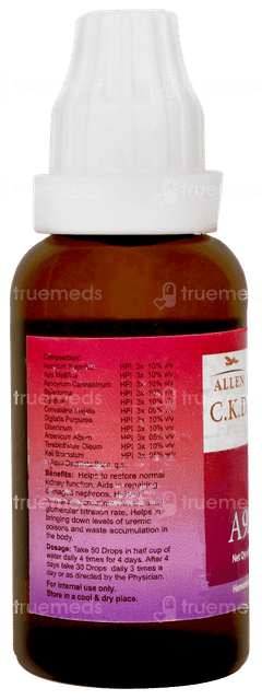 Allen A92 C K D (chronic Kidney Diseases) Drops 30ml