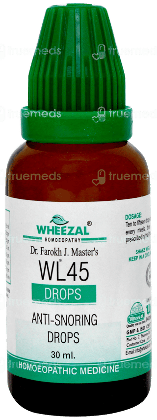 Wheezal Wl45 Drops 30ml