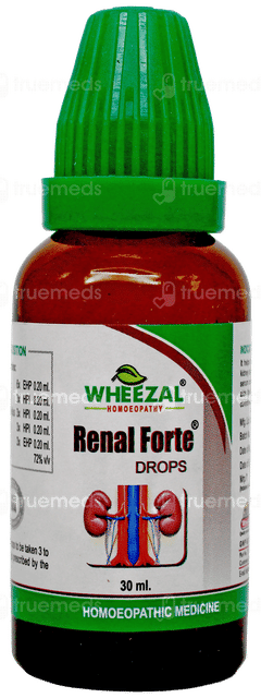 Wheezal Renal Forte Drops 30Ml Wheezal Renal Forte Drops 30Ml