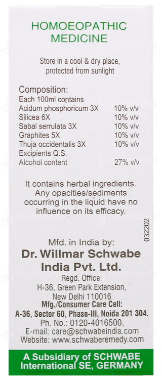 Dr Willmar Schwabe Zauber Hair Drops 30Ml