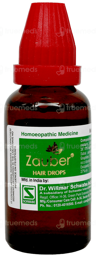 Dr Willmar Schwabe Zauber Hair Drops 30Ml