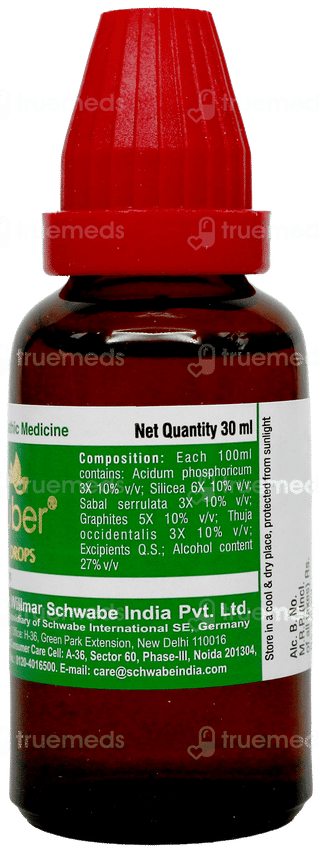 Dr Willmar Schwabe Zauber Hair Drops 30Ml