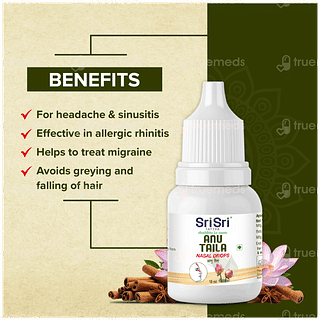 Sri Sri Tattva Anu Taila Nasal Drops 10ml