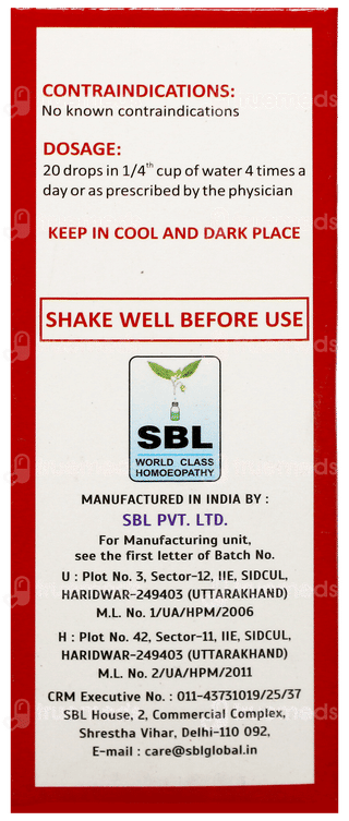 Sbl Damiagra Forte Drops 30Ml