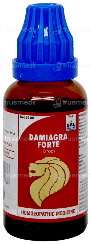 Sbl Damiagra Forte Drops 30Ml