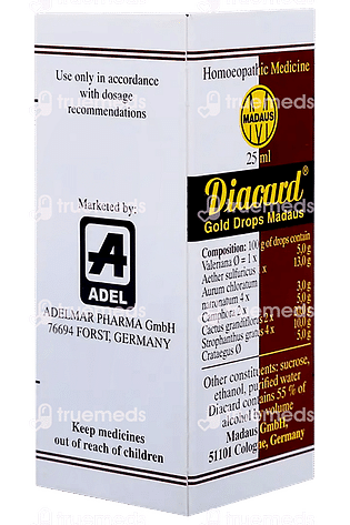 Adel Diacard Gold Madaus Drop 25 ML