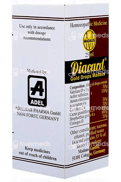Adel Diacard Gold Madaus Drops 25ml