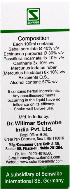 Dr Willmar Schwabe Sabal Pentarkan Drop 30Ml Dr Willmar Schwabe Sabal Pentarkan Drop 30Ml