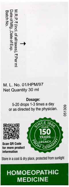 Dr Willmar Schwabe Sabal Pentarkan Drop 30Ml Dr Willmar Schwabe Sabal Pentarkan Drop 30Ml