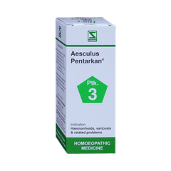 Dr Willmar Schwabe Aesculus Pentarkan Ptk 3 Drops 30ml
